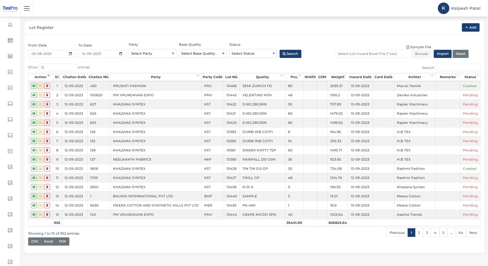 lynx-texpro-lotregister-web